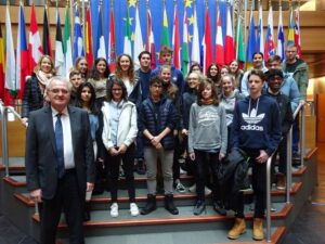 Besuchergruppe Königin-Charlotte-Gymnasium-Stuttgart