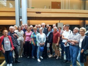 Besuchergruppe Gewerbeverein-Illingen